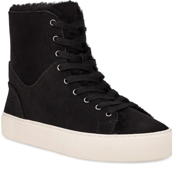 Beven Genuine Shearling High Top Sneaker UGG 9 cy - Picture 1 of 7